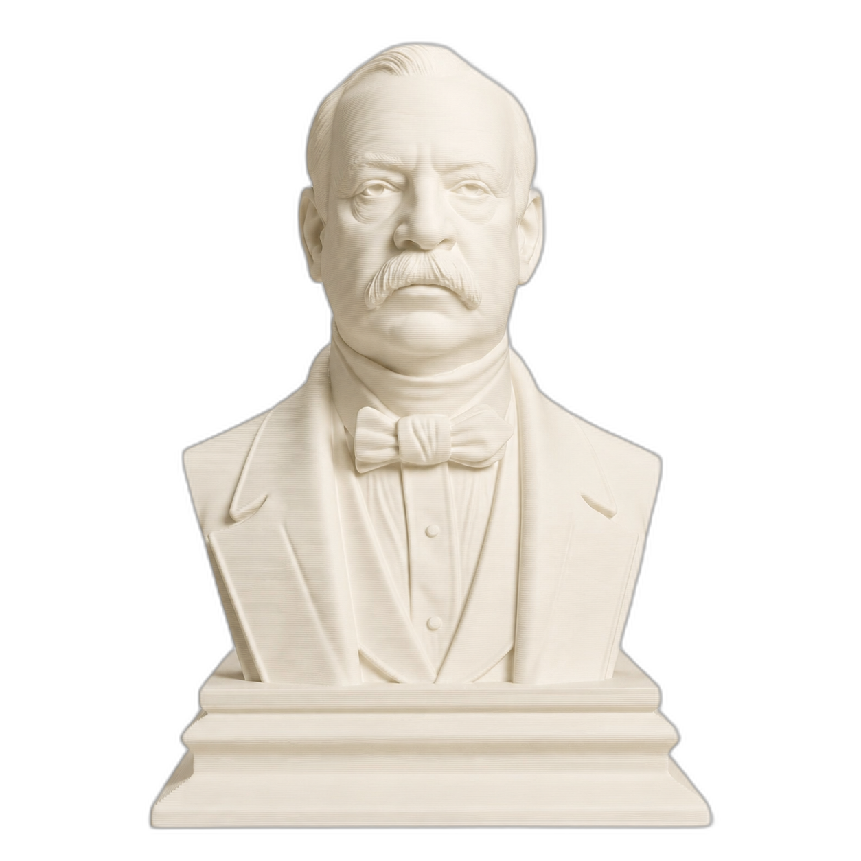 Grover Cleveland Ivory White collectible bust