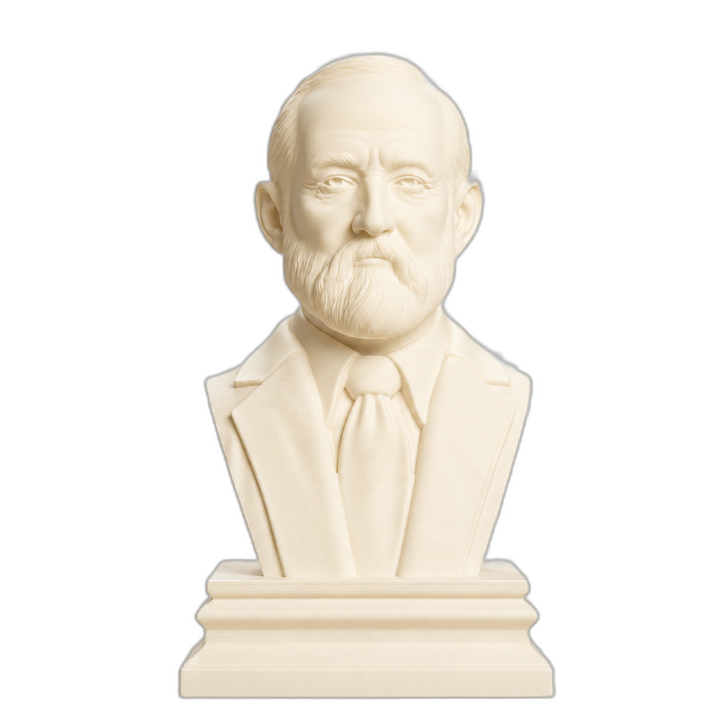 Benjamin Harrison Ivory White collectible bust
