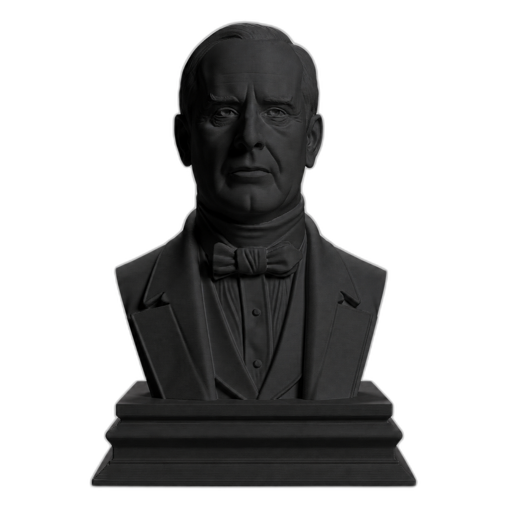William McKinley Charcoal Black collectible bust