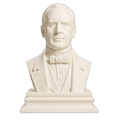 William McKinley Ivory White collectible bust