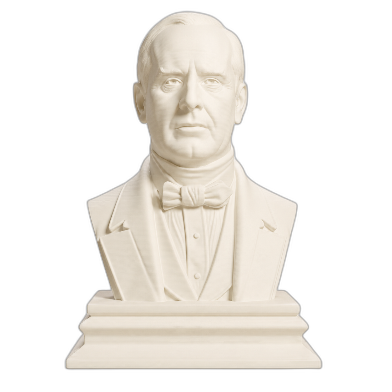 William McKinley Ivory White collectible bust