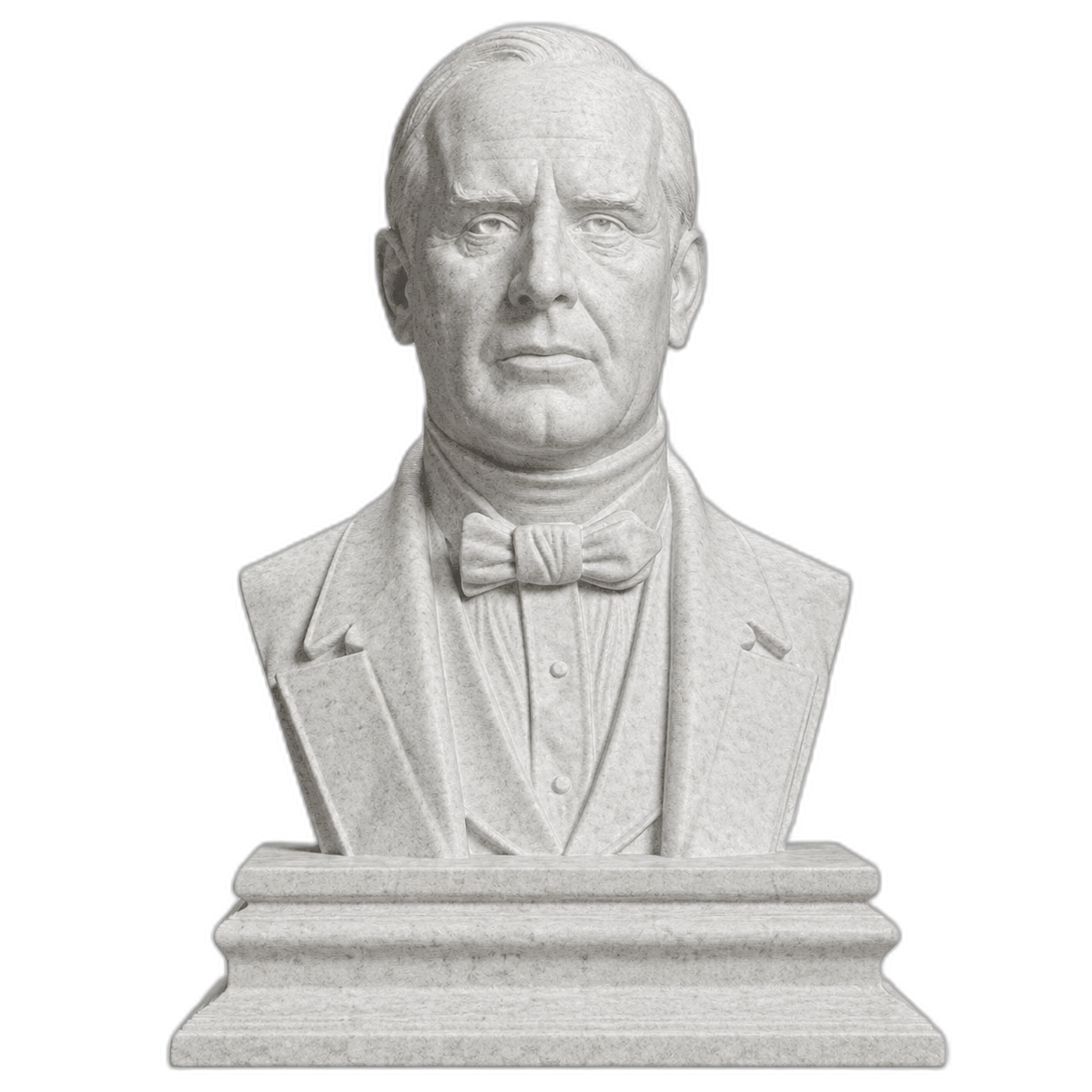 William McKinley Marble Stone collectible bust