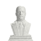 William Howard Taft Marble Stone collectible bust