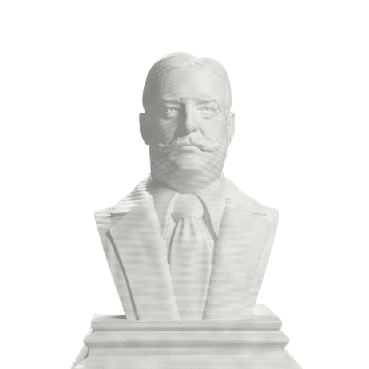 William Howard Taft Marble Stone collectible bust