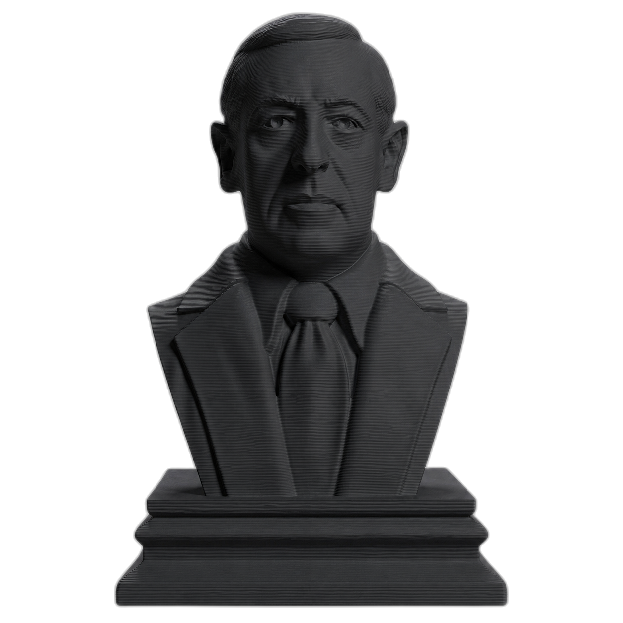 Woodrow Wilson Charcoal Black collectible bust