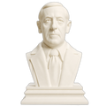 Woodrow Wilson Ivory White collectible bust