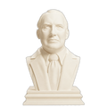 Warren G. Harding Ivory White collectible bust