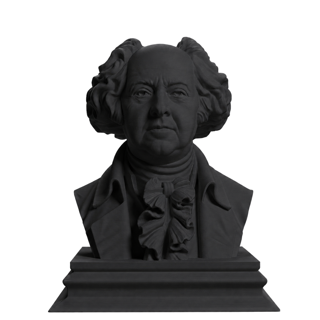 John Adams Charcoal Black collectible bust