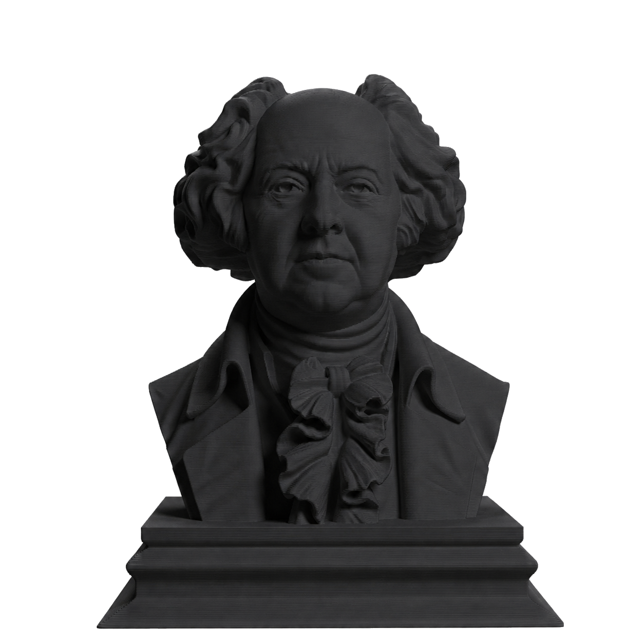 John Adams Charcoal Black collectible bust