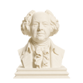 John Adams Ivory White collectible bust