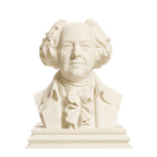 John Adams Ivory White collectible bust
