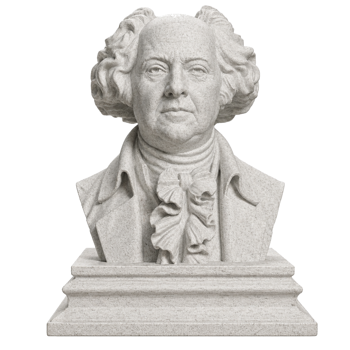 John Adams Marble Stone collectible bust