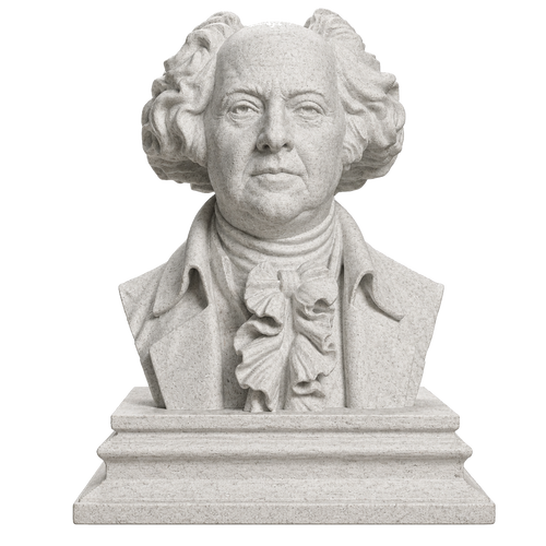 John Adams Marble Stone collectible bust