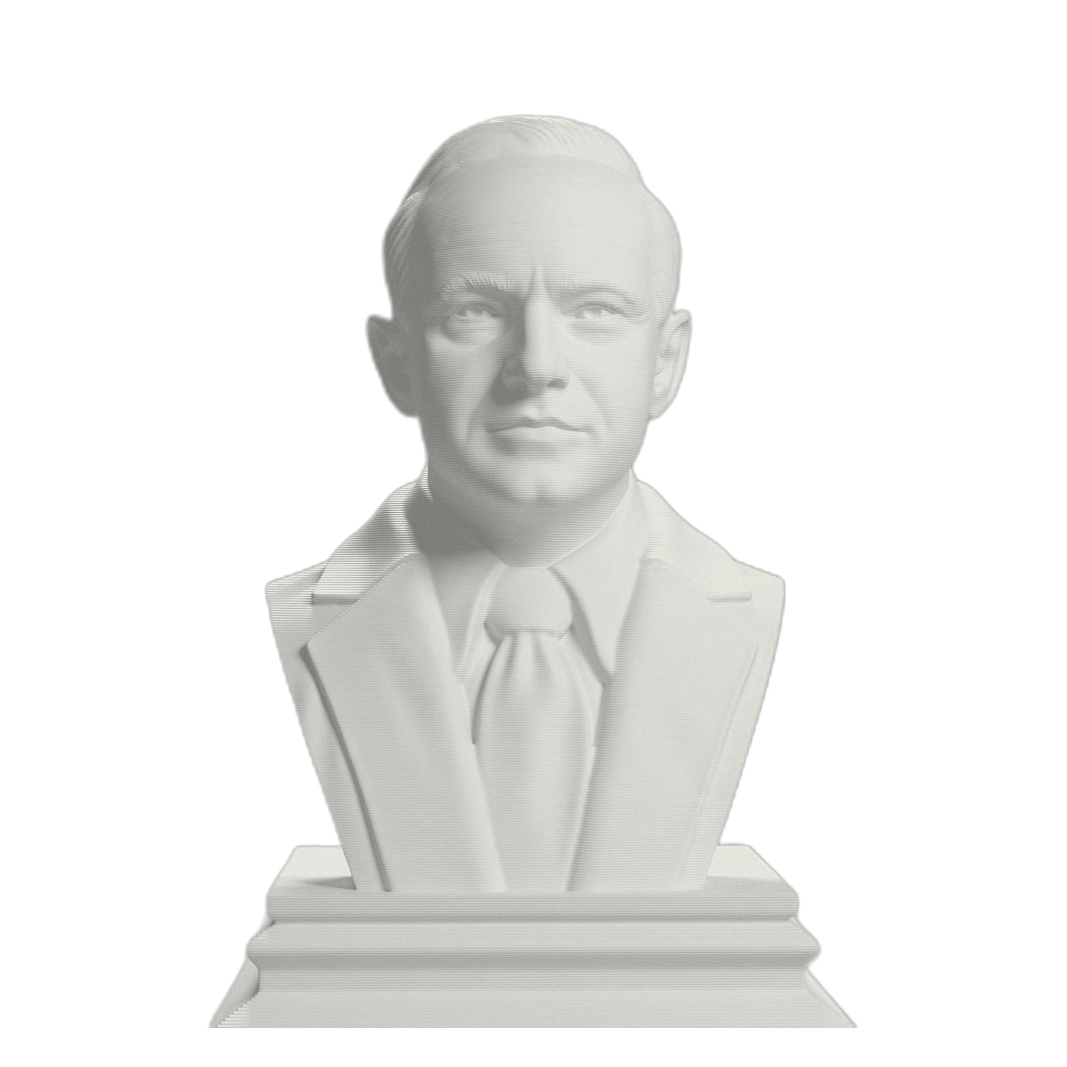 Calvin Coolidge Marble Stone collectible bust