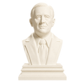 Franklin D. Roosevelt Ivory White collectible bust