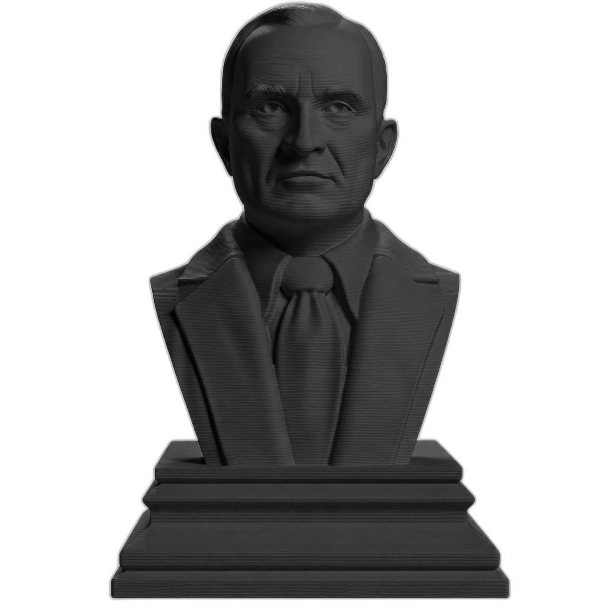 Harry S. Truman Charcoal Black collectible bust