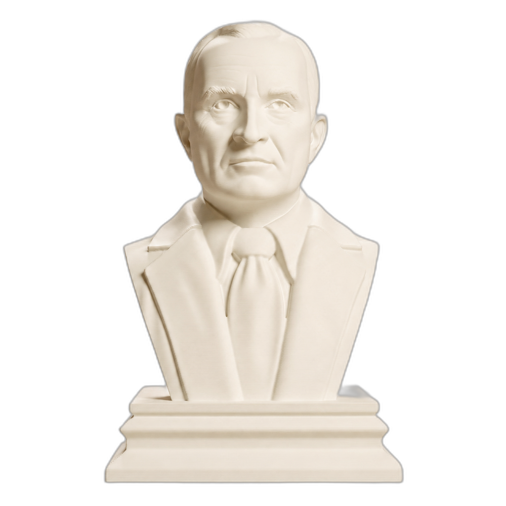 Harry S. Truman Ivory White collectible bust