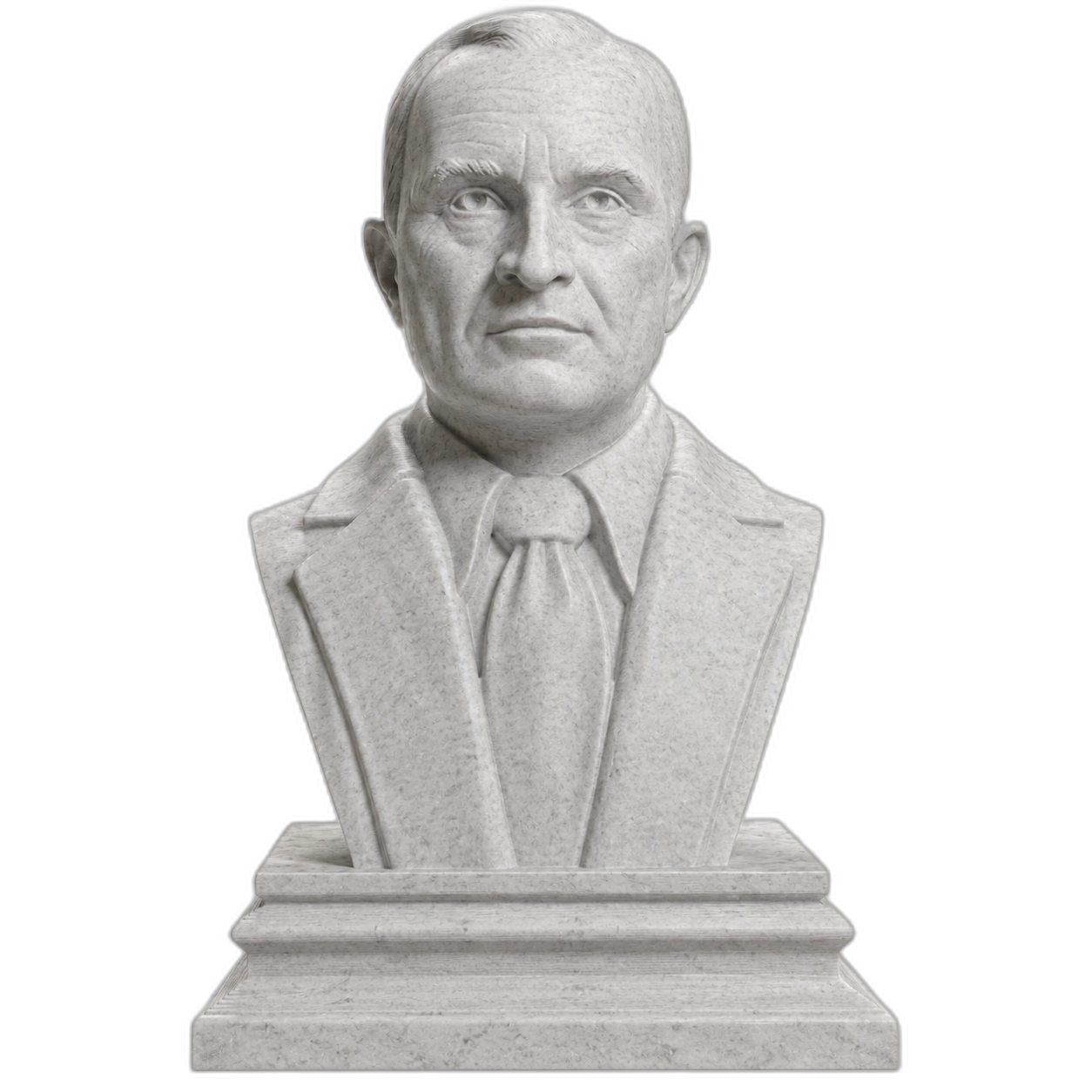 Harry S. Truman Marble Stone collectible bust