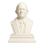 Dwight D. Eisenhower Ivory White collectible bust