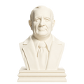 Lyndon B. Johnson Ivory White collectible bust