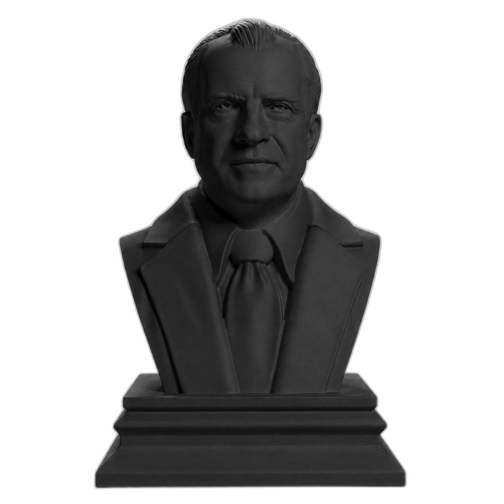 Richard Nixon Charcoal Black collectible bust