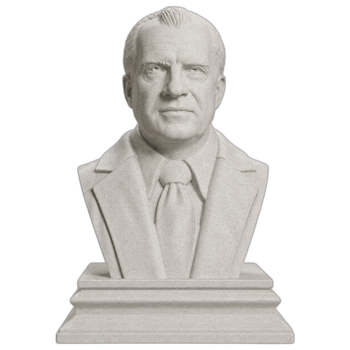Richard Nixon Marble Stone collectible bust