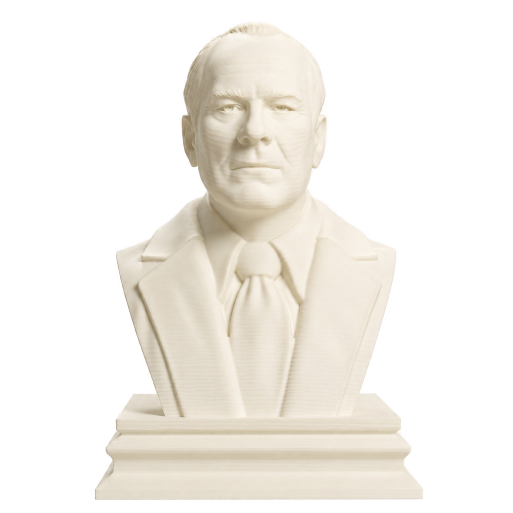 Gerald Ford Ivory White collectible bust