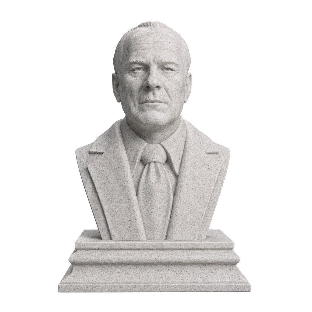 Gerald Ford Marble Stone collectible bust