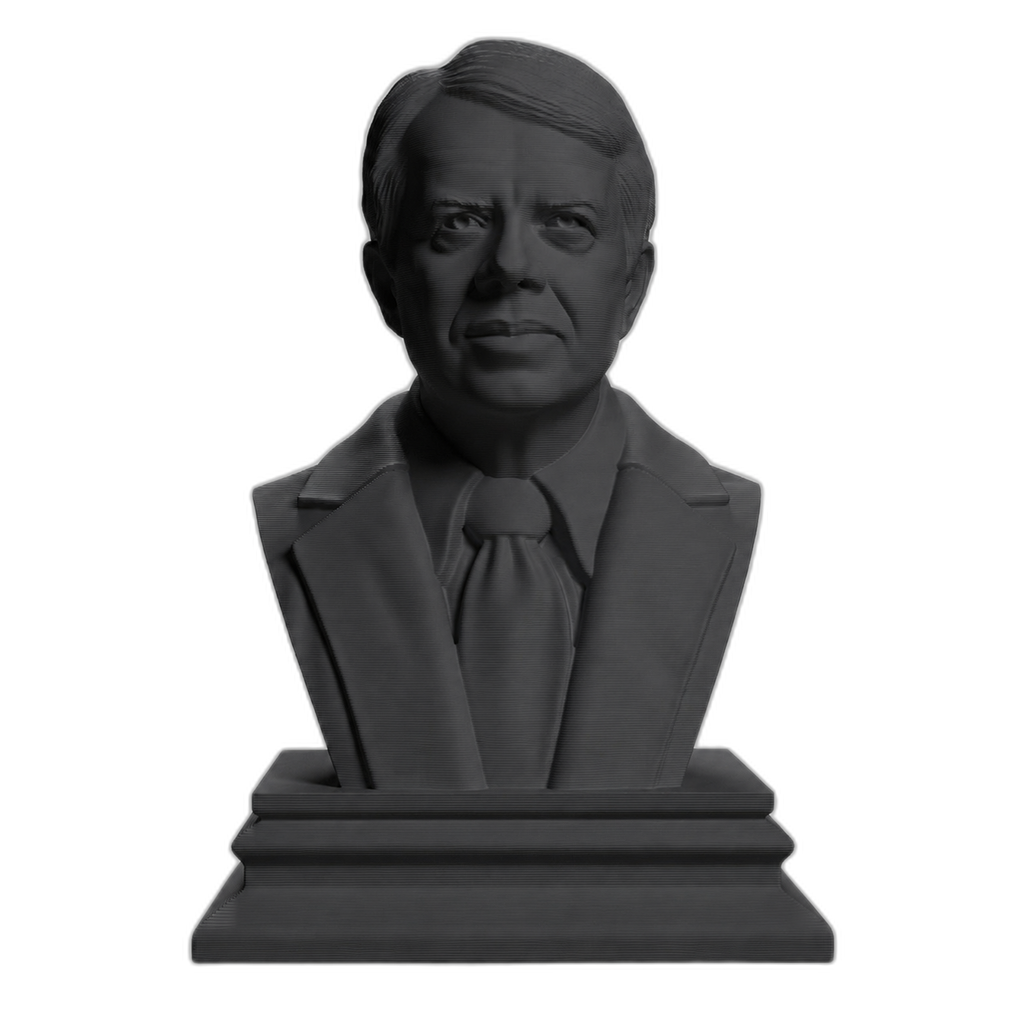 Jimmy Carter Charcoal Black collectible bust