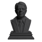 Jimmy Carter Charcoal Black collectible bust