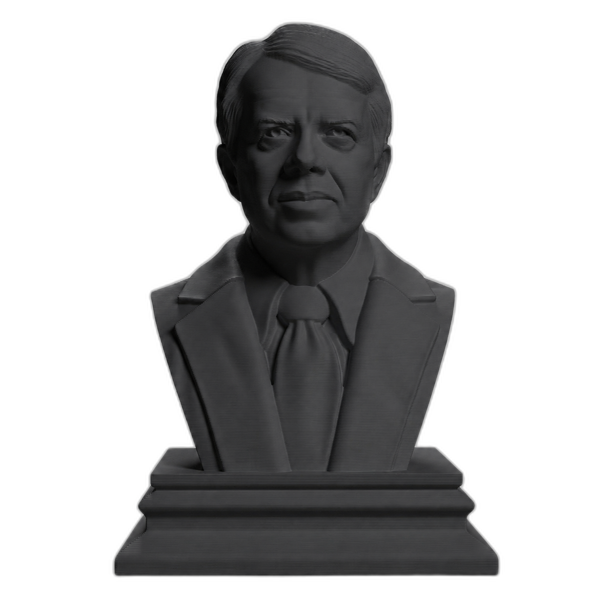 Jimmy Carter Charcoal Black collectible bust