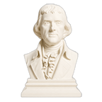 Thomas Jefferson Ivory White collectible bust