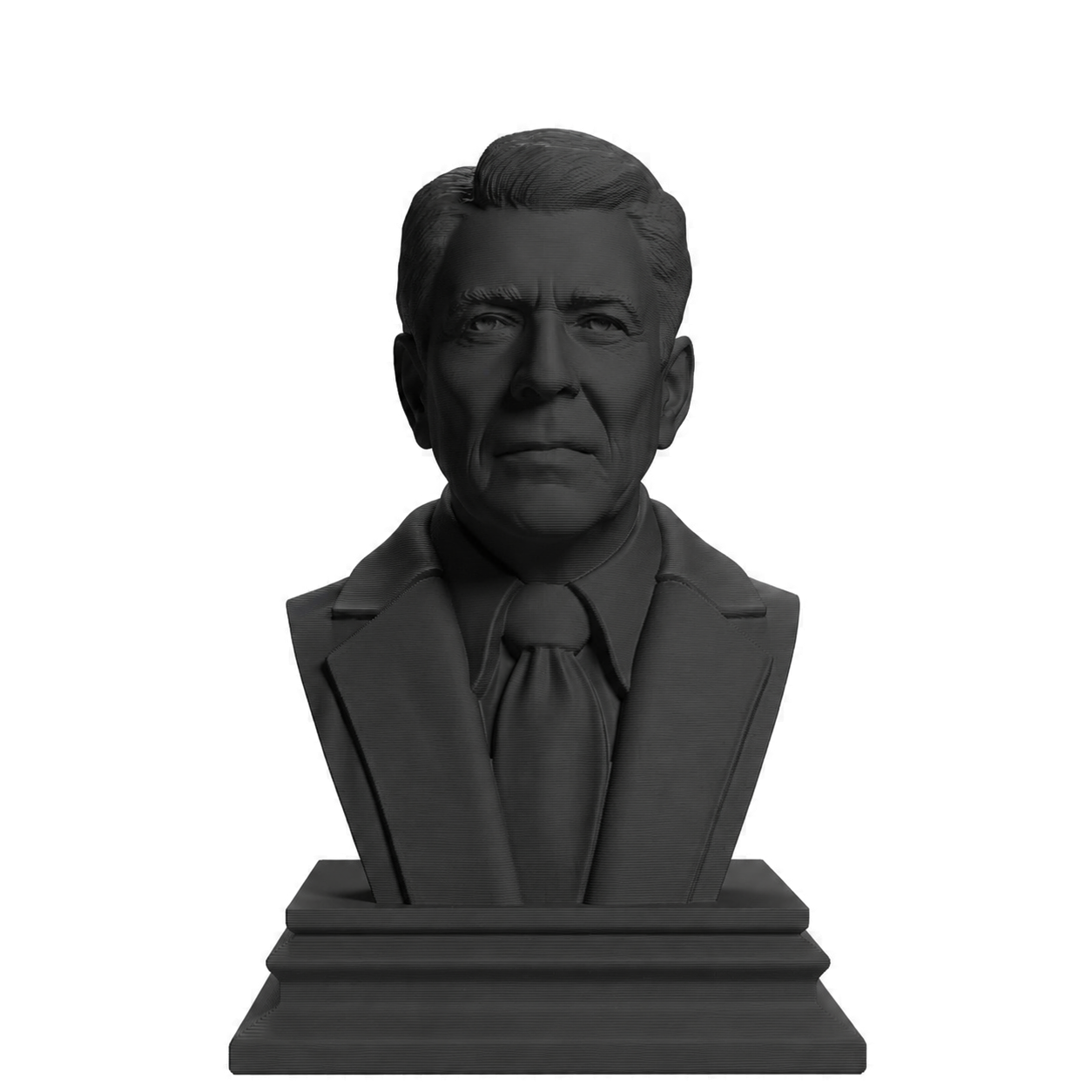 Ronald Reagan Charcoal Black collectible bust