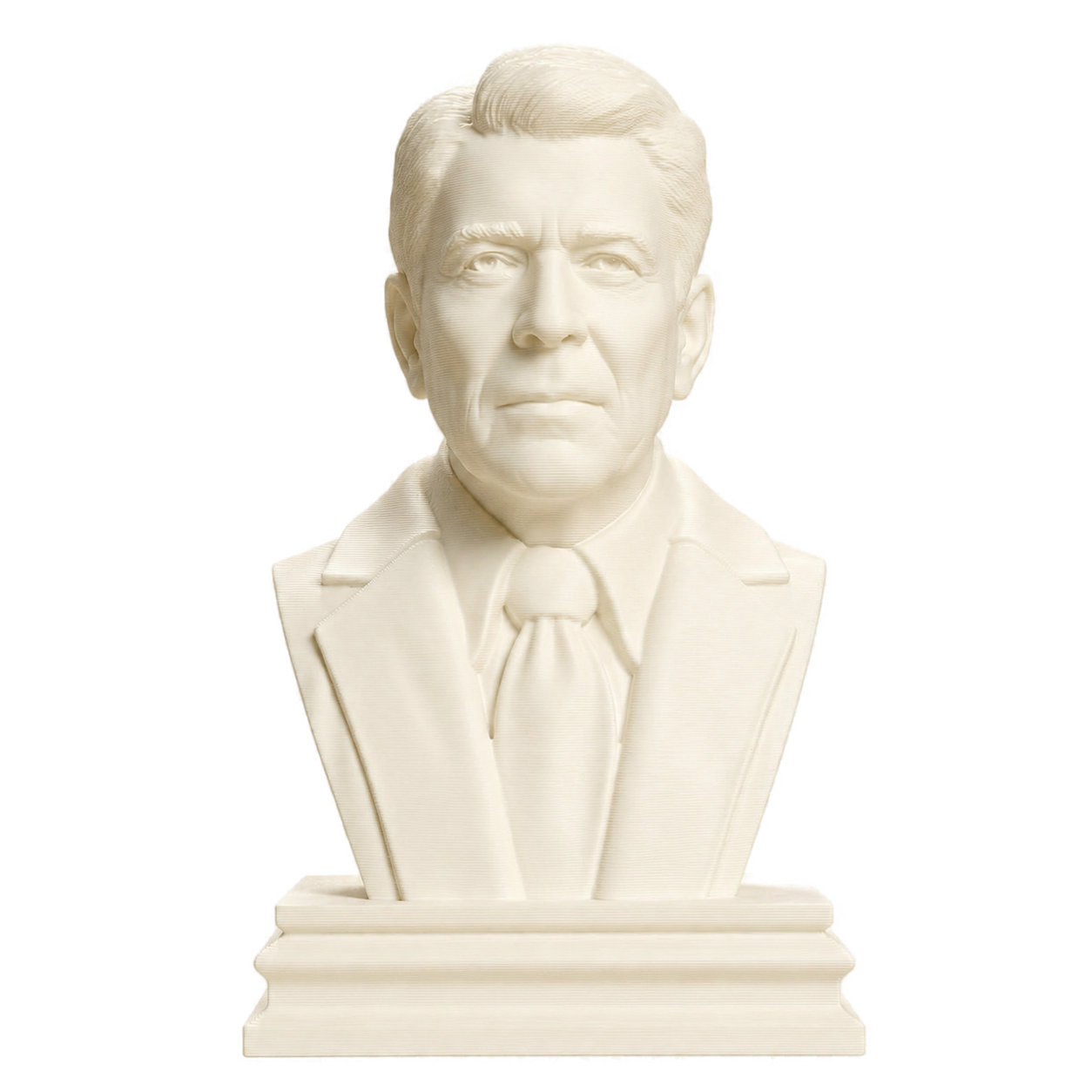 Ronald Reagan Ivory White collectible bust
