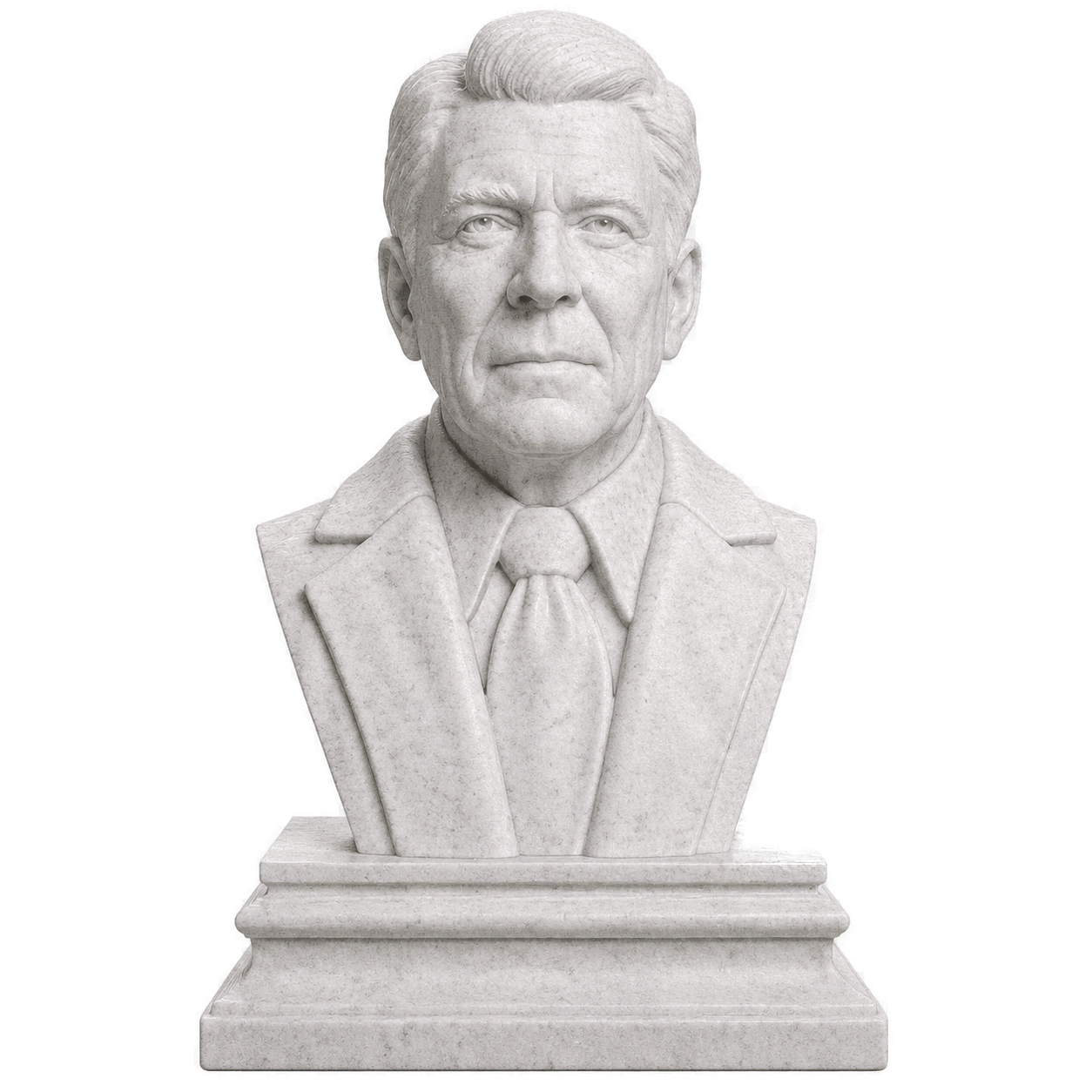 Ronald Reagan Marble Stone collectible bust
