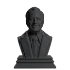 George H. W. Bush Charcoal Black collectible bust