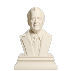 George H. W. Bush Ivory White collectible bust