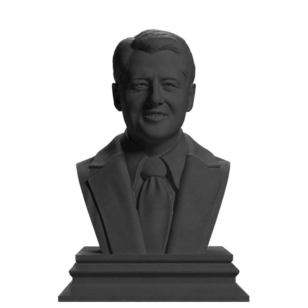 Bill Clinton Charcoal Black collectible bust