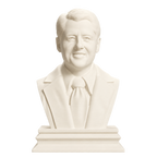 Bill Clinton Ivory White collectible bust