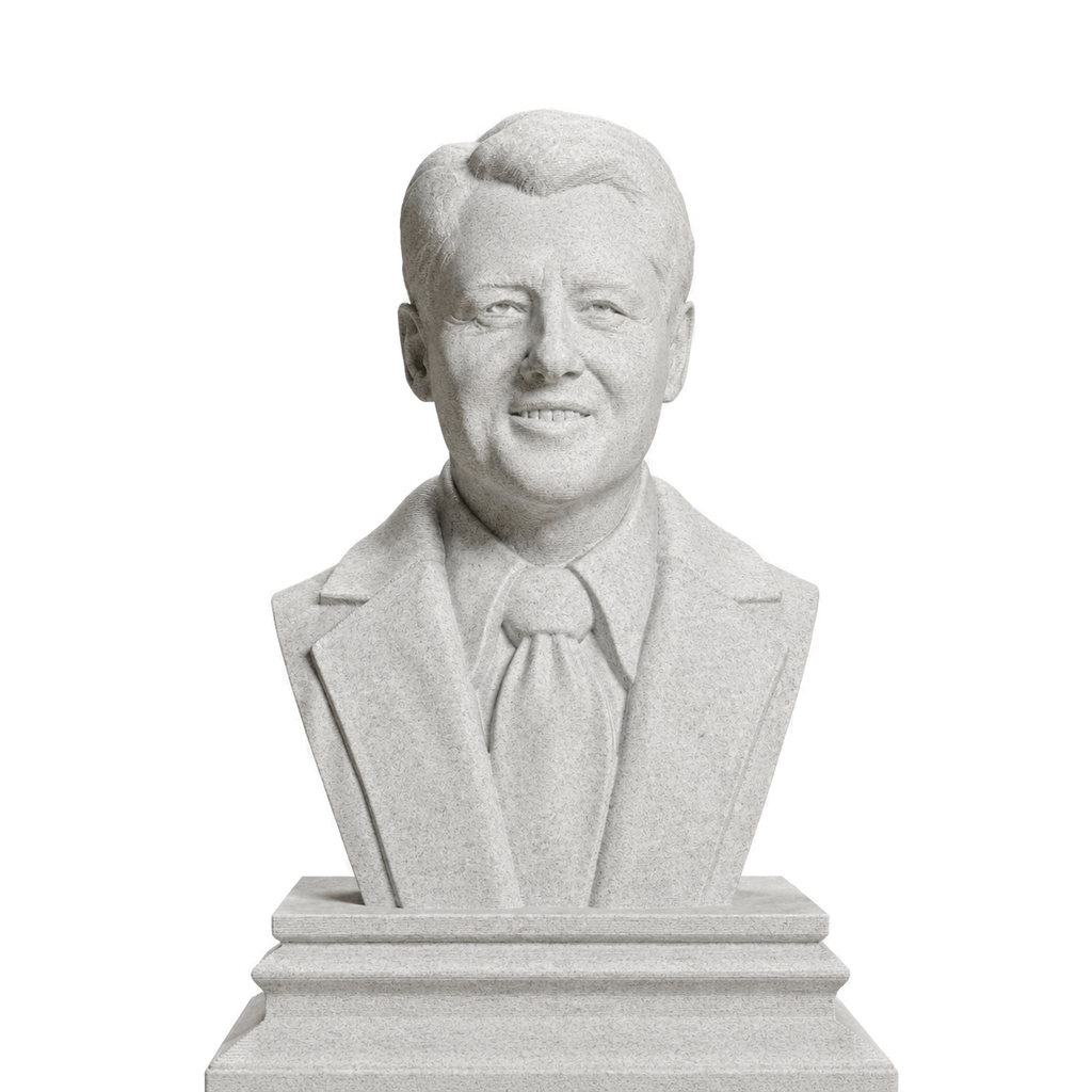 Bill Clinton Marble Stone collectible bust