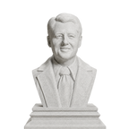 Bill Clinton Marble Stone collectible bust