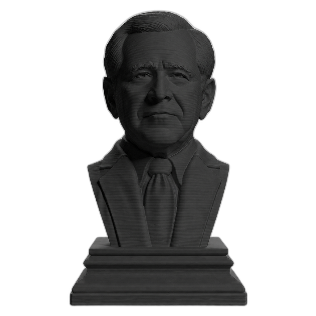George W. Bush Charcoal Black collectible bust