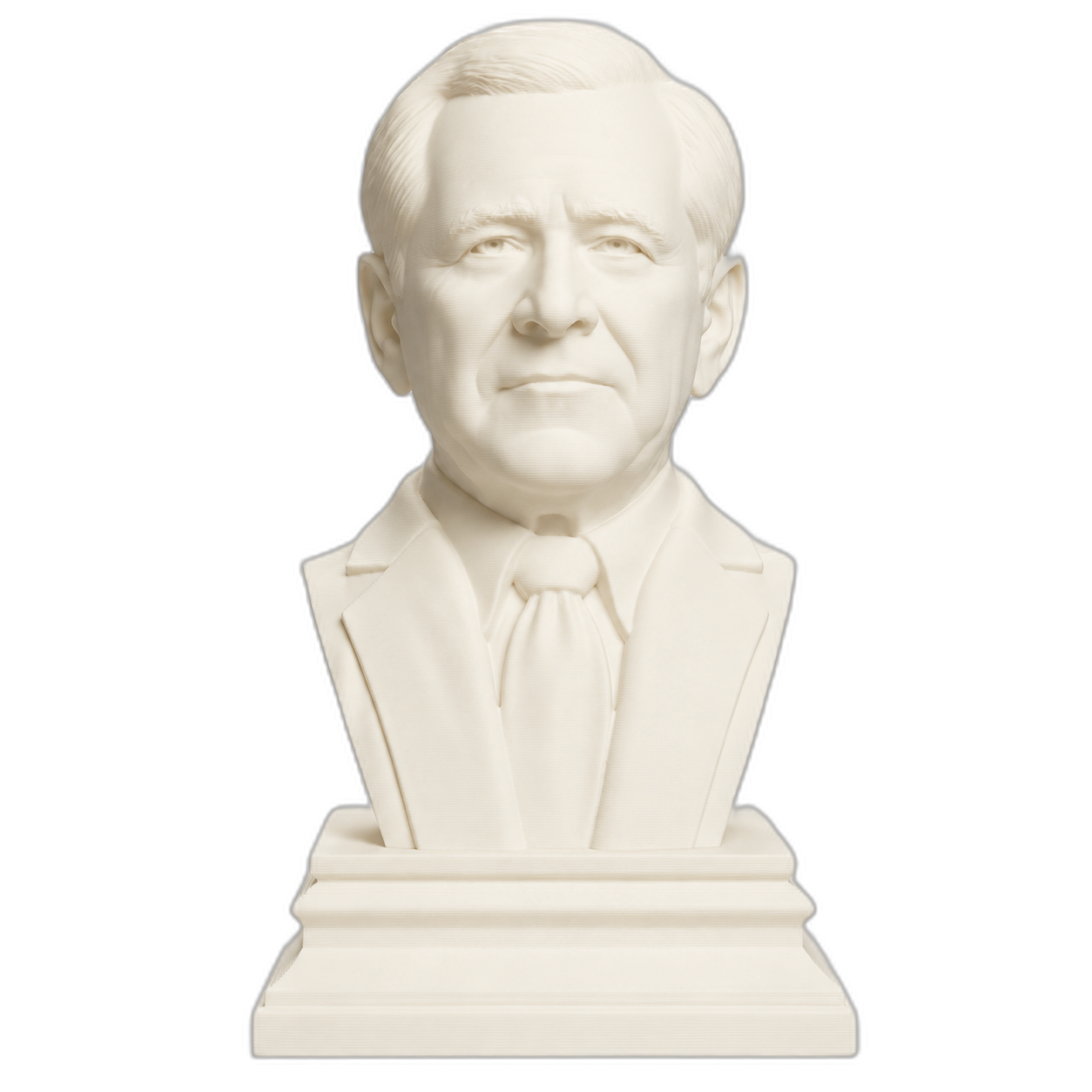 George W. Bush Ivory White collectible bust