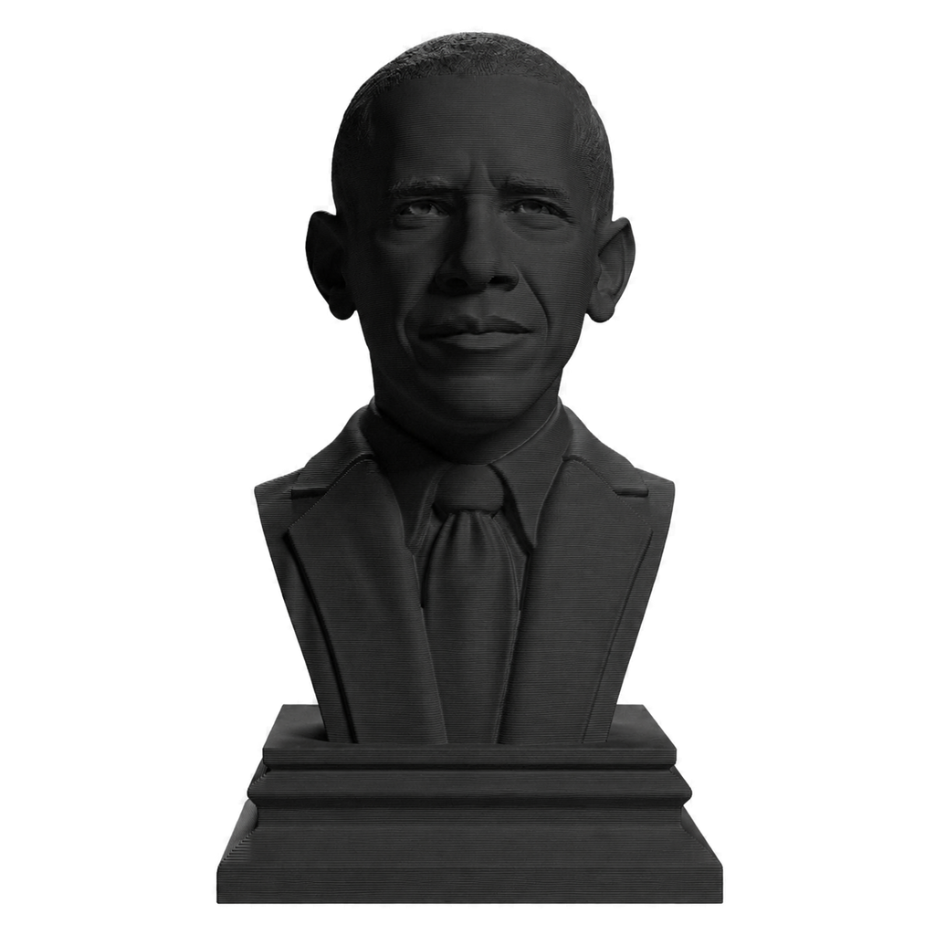 Barack Obama Charcoal Black collectible bust