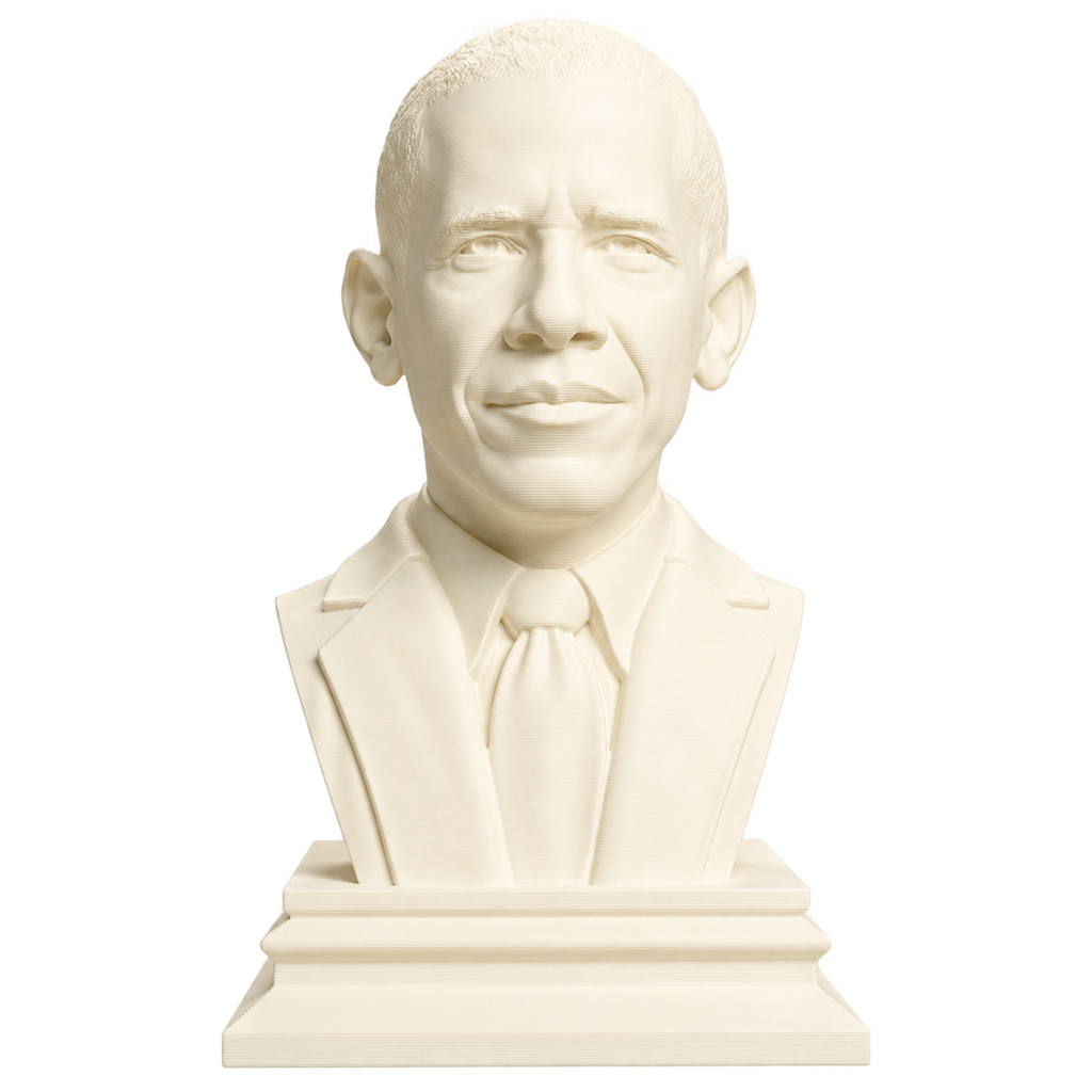 Barack Obama Ivory White collectible bust