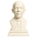 Barack Obama Ivory White collectible bust