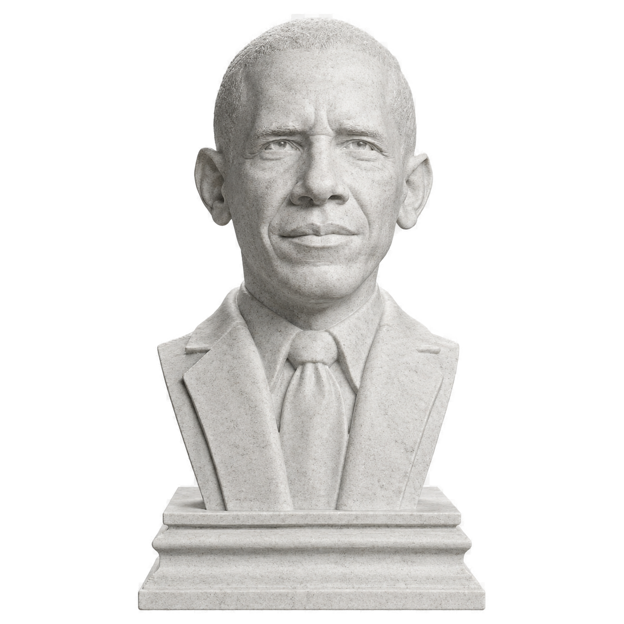Barack Obama Marble Stone collectible bust