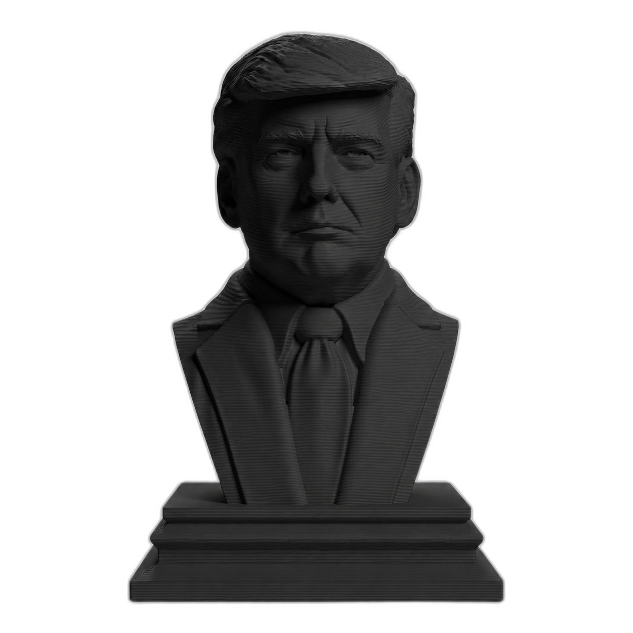 Donald J. Trump Charcoal Black collectible bust