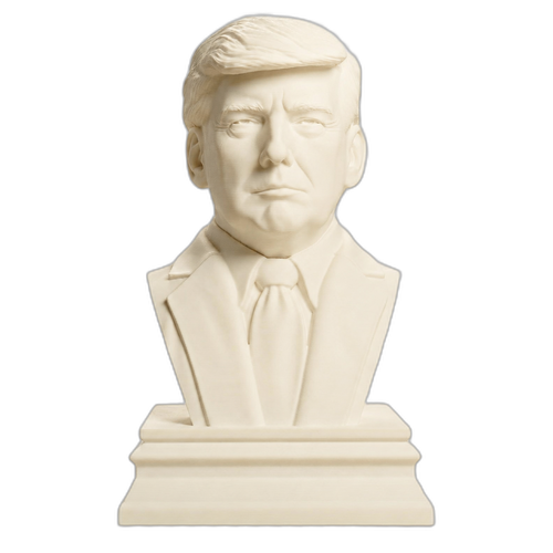 Donald J. Trump Ivory White collectible bust
