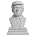 Donald J. Trump Marble Stone collectible bust